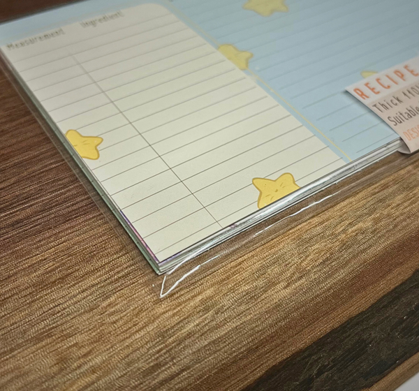 Recipe Cards - Star Kitty