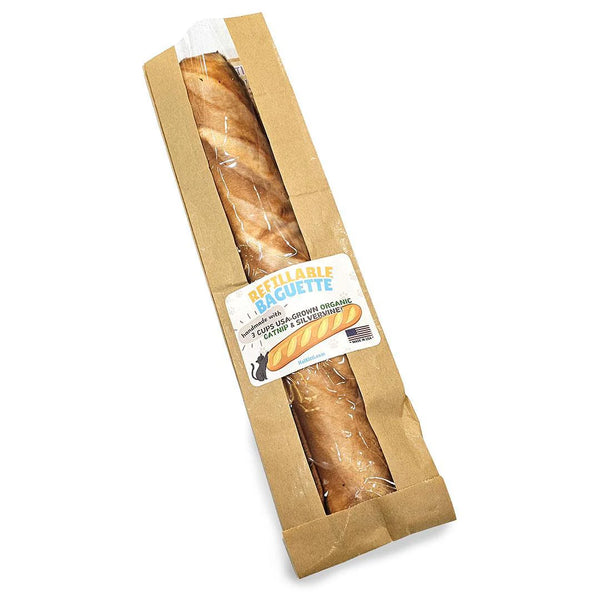 (Upgraded Size) Refillable CATNIP 14-inch Baguette