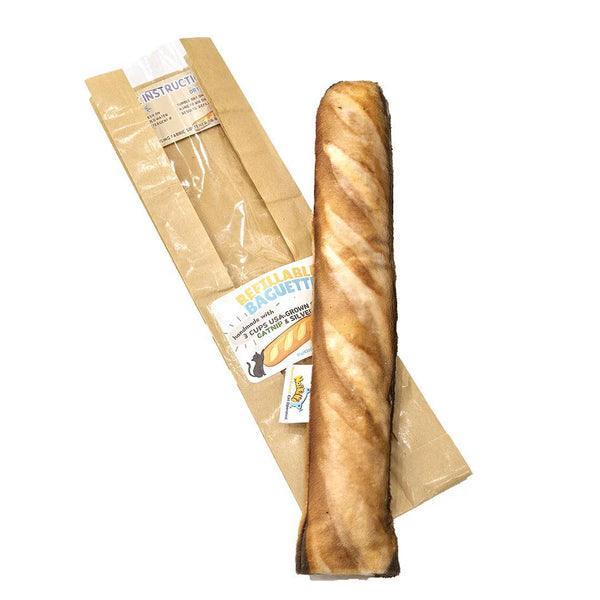(Upgraded Size) Refillable CATNIP 14-inch Baguette