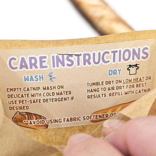 (Upgraded Size) Refillable CATNIP 14-inch Baguette