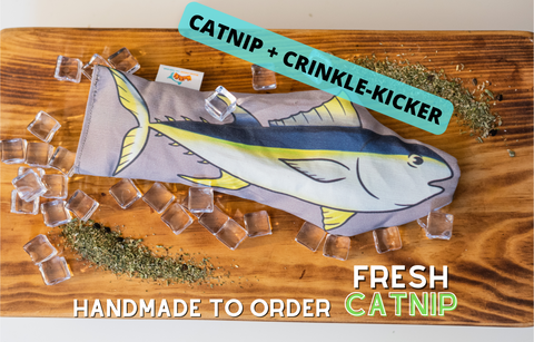 Jumbo Yellowfin Tuna Crinkle-Kicker